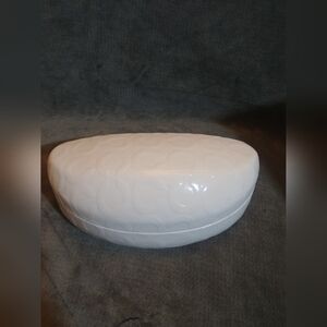 White Coach Eyeglass Case